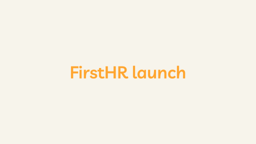 FirstHR Launch