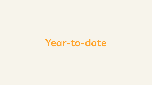 Year-to-date