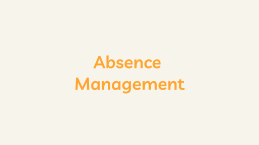 Absence management