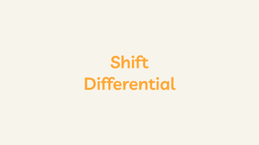 What is Shift Differential?