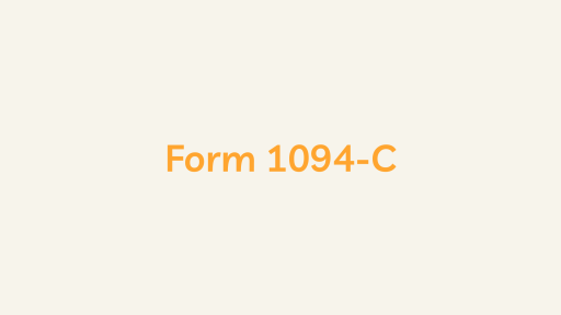 Form 1094-C