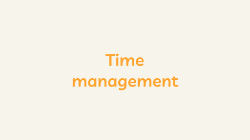 Time management