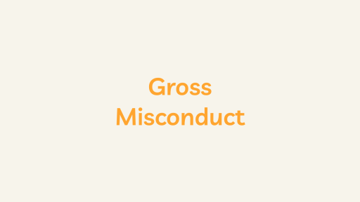 Gross Misconduct