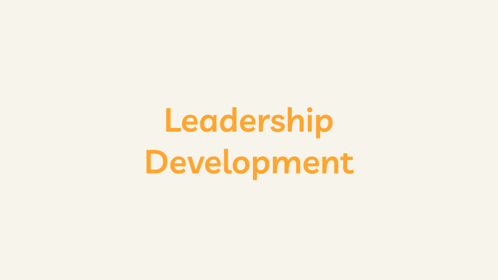 Leadership Development