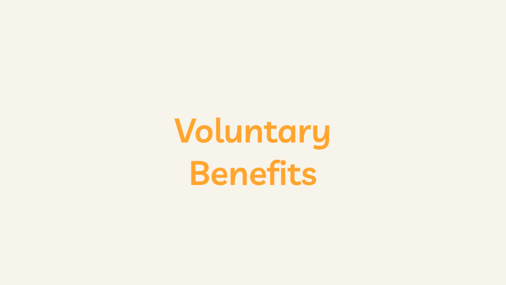 Voluntary Benefits