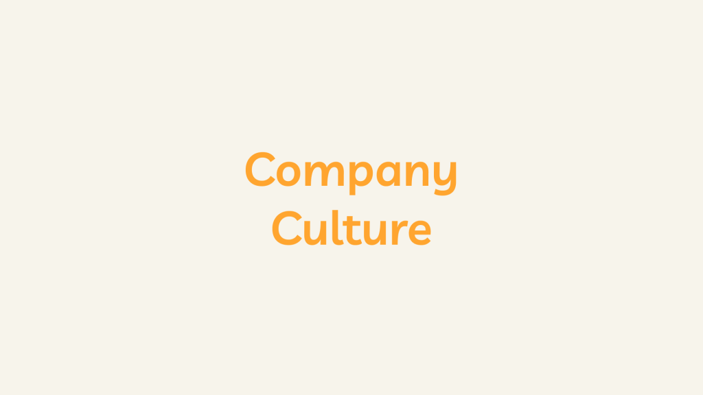 Company Culture