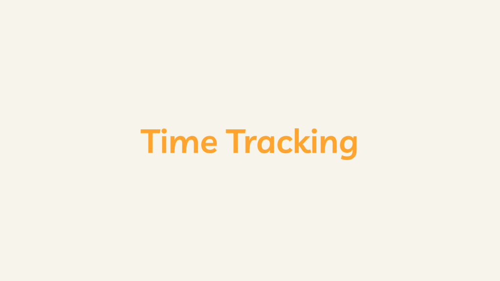 Time Tracking