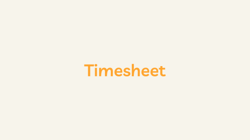 Timesheet