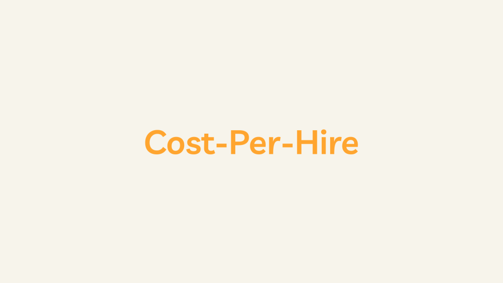 Cost-Per-Hire