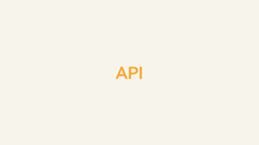 API