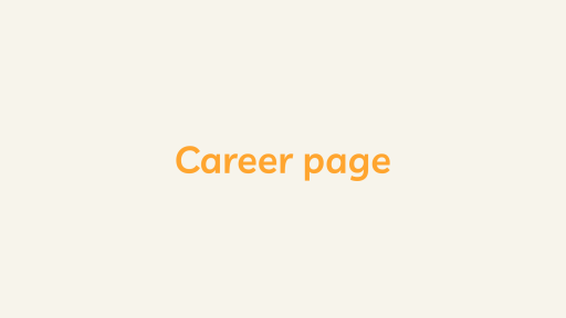 Career page