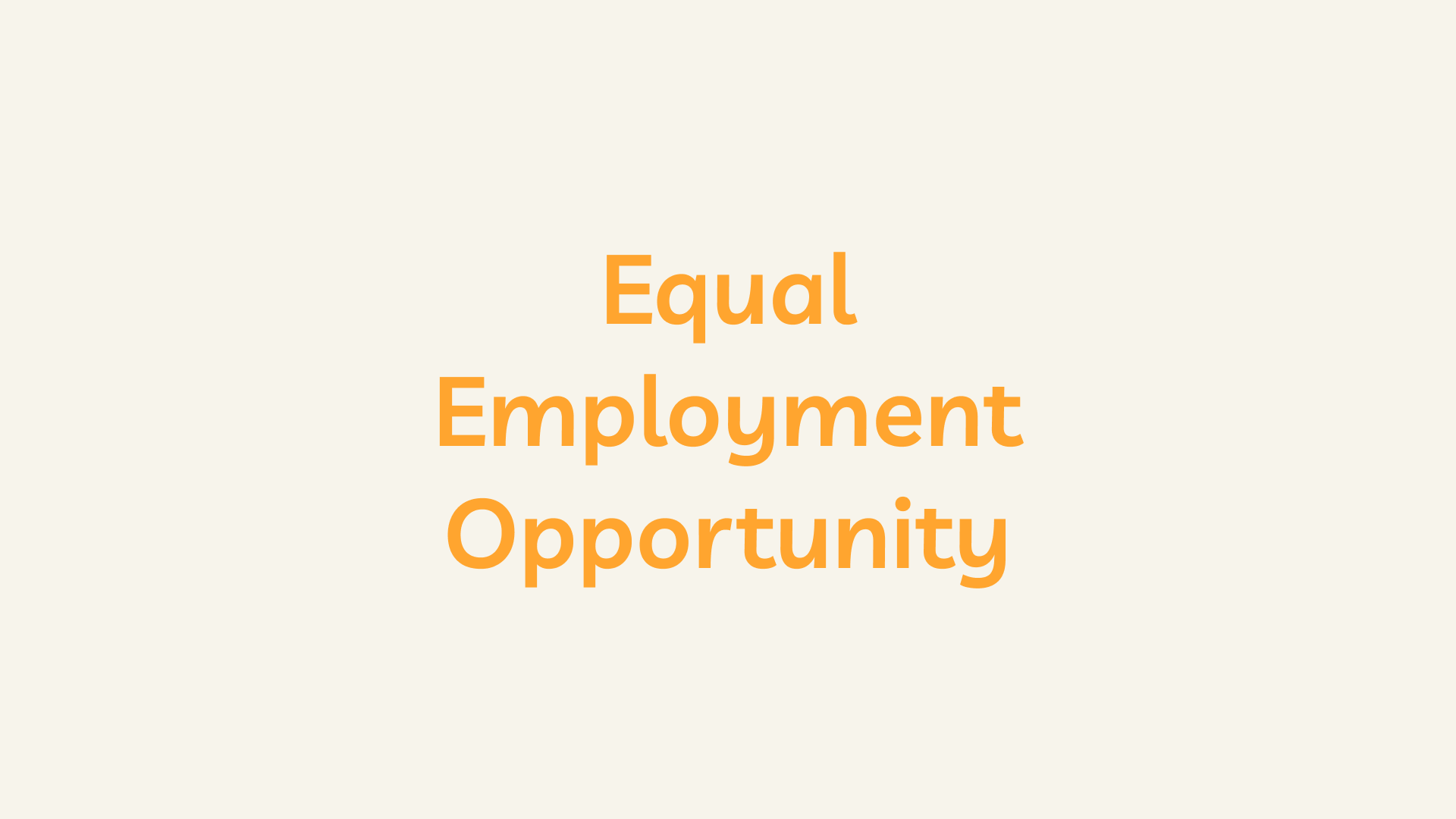 What is an Equal Employment Opportunity (EEO)? - FirstHR Resources Center