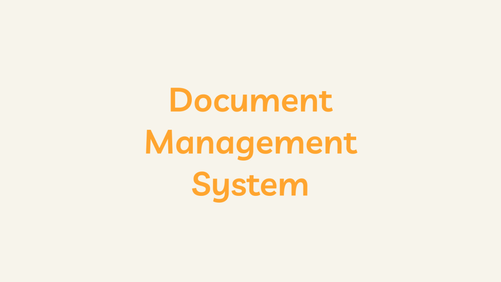 Document Management System